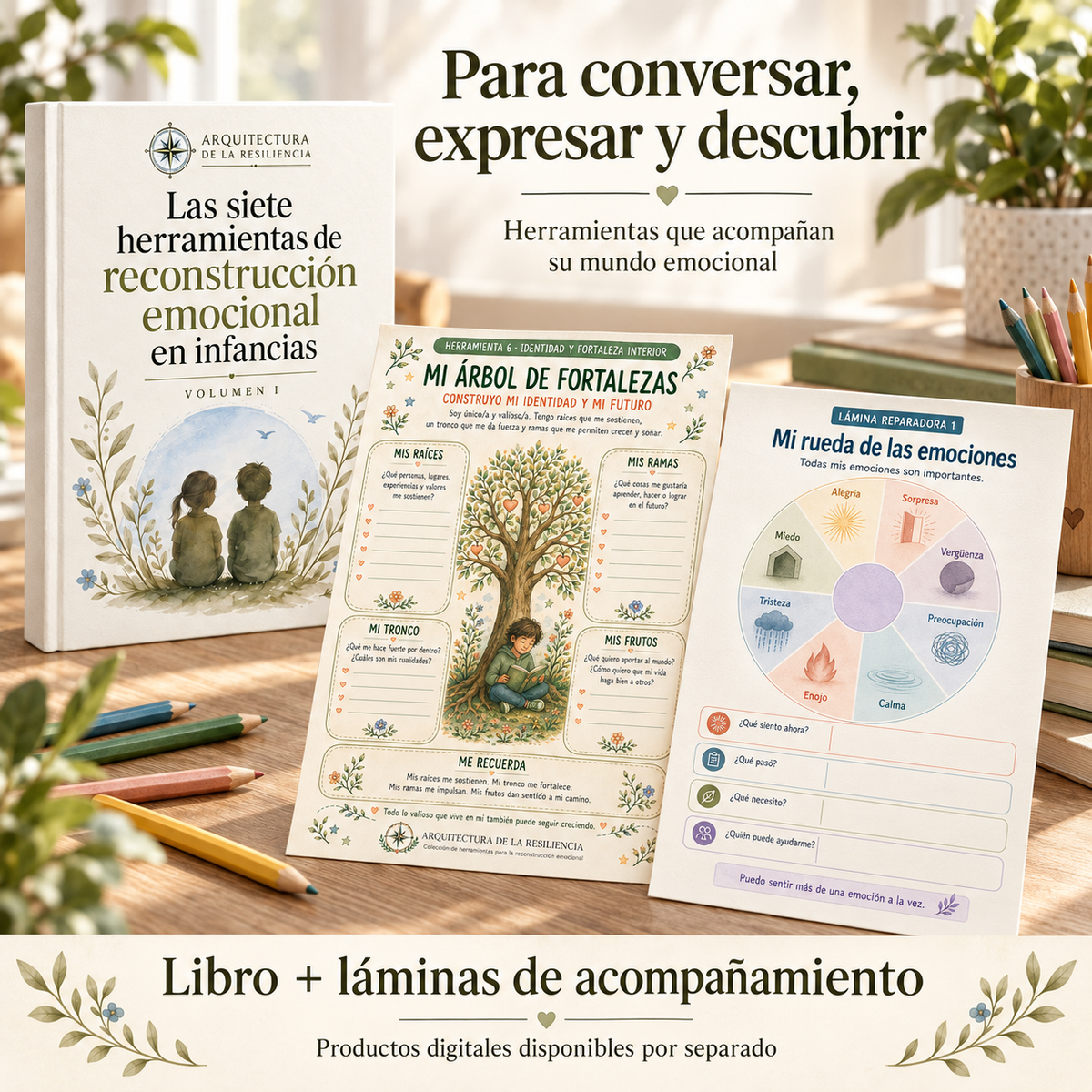 7 Herramientas de Reconstrucción Emocional – Sostén para Niños con Post-Trauma