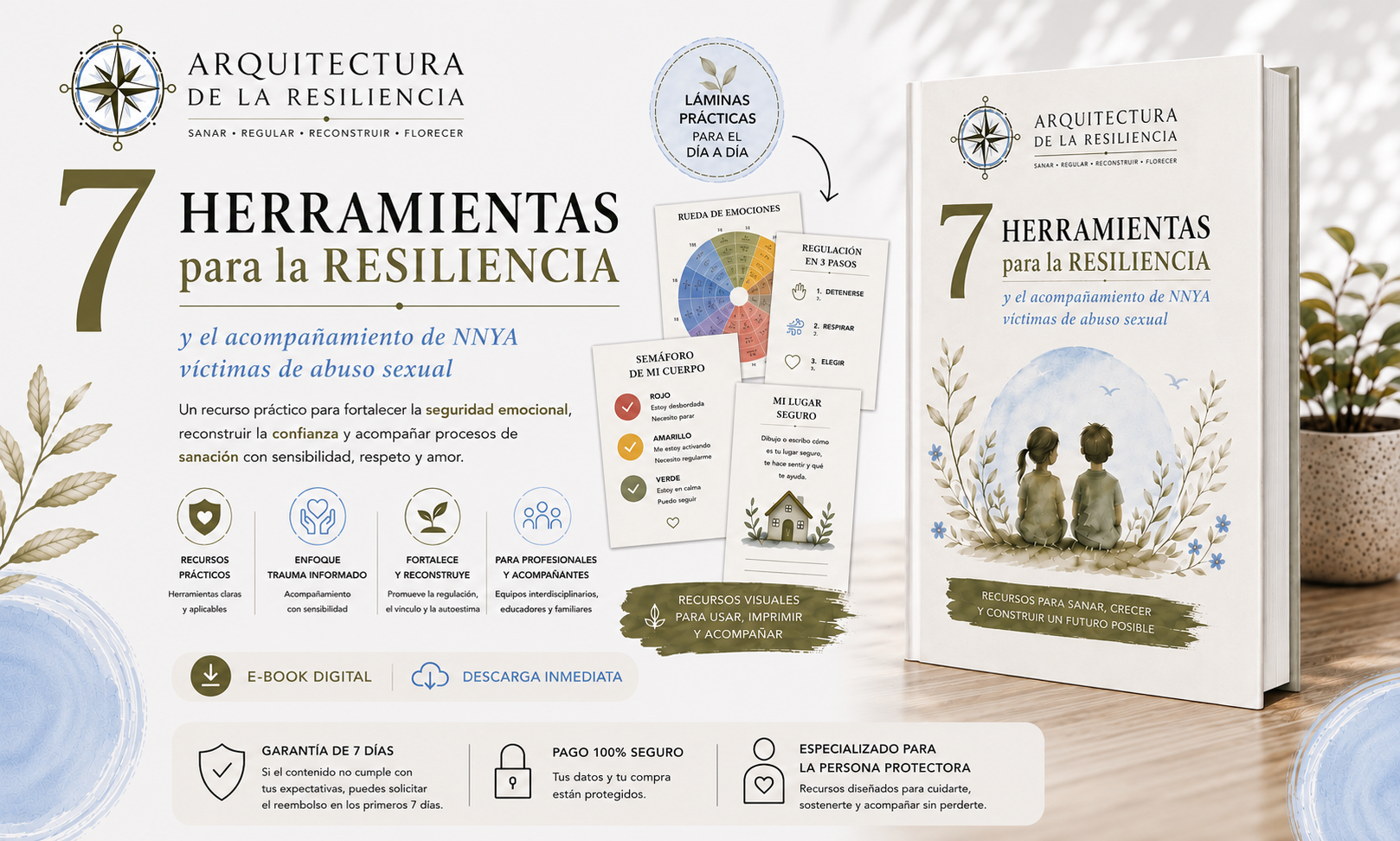 7 Herramientas de Reconstrucción Emocional – Sostén para Niños con Post-Trauma de ASI